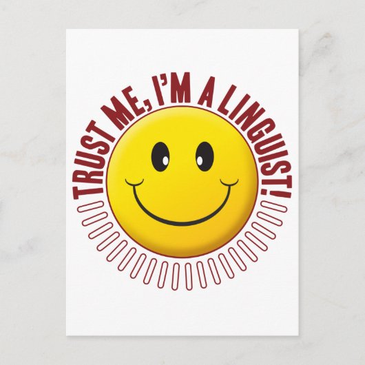 Linguist Trust Postkarte (Vorderseite)