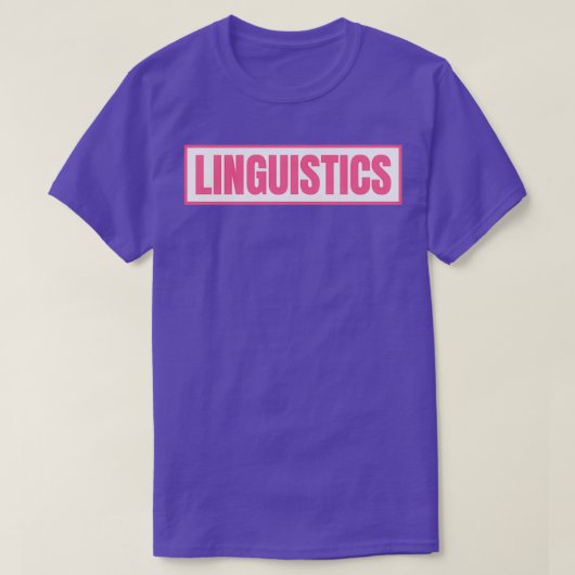 Linguistics T-Shirt (Design vorne)