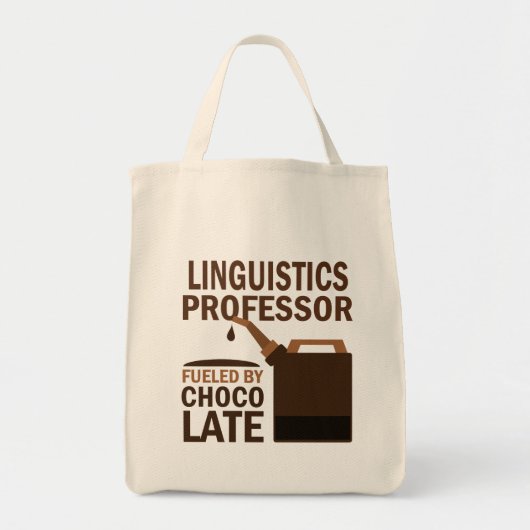 Linguistik-Professor (lustiges) Geschenk Tragetasche (Vorne)