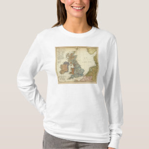 Linguistische Karte der britischen Inseln T-Shirt