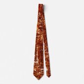 Linhas cruzadas e entalhe de quadrados enferrujado krawatte (Vorderseite)