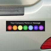 Linie 7 Chakras Autoaufkleber (Auf Auto)