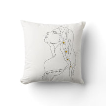 Linie Art der Frau Bloom, wo Sie sind