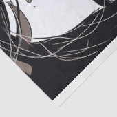 Linie Art Woman 1 Dekoupage Paper Seidenpapier (Ausschnitt)