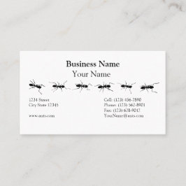 Linie der Ameisen Visitenkarte