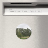 Linie der schiefen Bäume Landschaft Magnet (In Situ (Geschirrspüler))