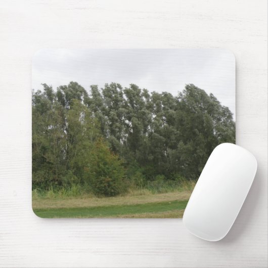 Linie der Trees Landschaft Mousepad (Mit Mouse)