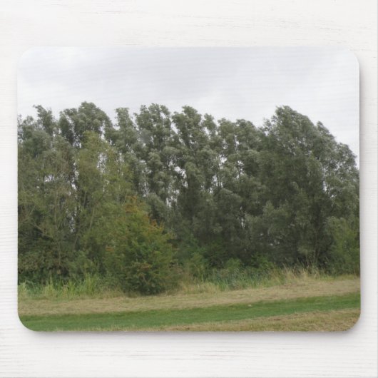 Linie der Trees Landschaft Mousepad (Vorne)