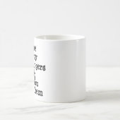 Linie Farty Fingers Kaffeetasse (Mittel)