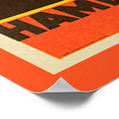 Linie Hamburg-Amerika Poster (Ecke)