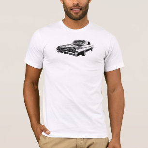 Linie Kunst Olds Starfire Coupé 1962 T-Shirt