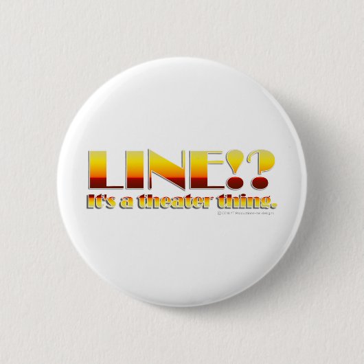 Linie!? (Nur Text) Button (Vorderseite)
