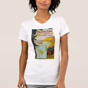 Linie Panamas Pazifik T-Shirt
