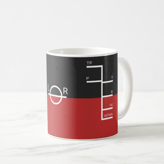 Linie Plimsoll Kaffeetasse (VorderseiteRechts)
