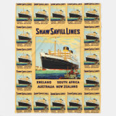 Linie Shaws Savill Fleecedecke (Vorderseite)