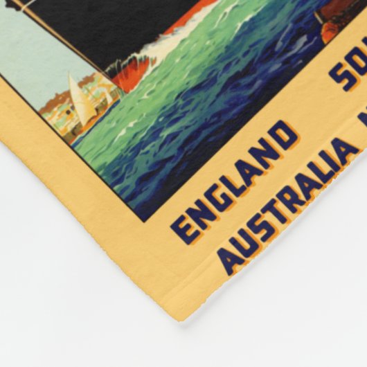 Linie Shaws Savill Fleecedecke (Ecke)