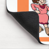 Linie Tanzen der Liebe I Mousepad (Ecke)