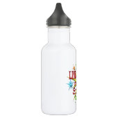 Linie Tanzen-Glitzern Trinkflasche (Links)