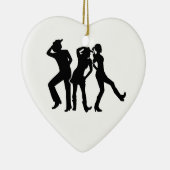 Linie Tanzen Keramikornament (Rechts)