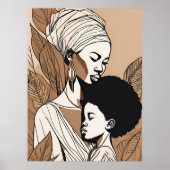 Linie und Soul - Der Geist der afrikanischen Mutte Poster (Vorne)