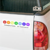 Linie von 7 Chakras Autoaufkleber (Auf Lkw)