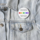 Linie von 7 Chakras Button (Beispiel)