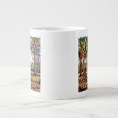 Linie von Bäumen 2009 Jumbo-Tasse (Vorderseite)