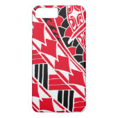 LinieEine rote polynesische Tattoo Case-Mate iPhone Hülle (Rückseite)