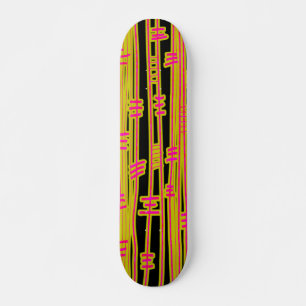 Linien Abstrakt - 02 Skateboard