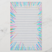 Linien Briefpapier (Vorderseite)