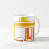 Linien der 70er Jahre Kaffeetasse (VorderseiteRechts)