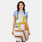 Linien der 70er Jahre Schürze (Getragen)