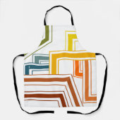 Linien der 70er Jahre Schürze (Vorderseite)