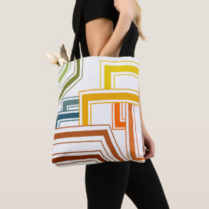 Linien der 70er Jahre Tasche