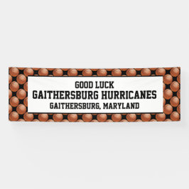 Linien der Basketball-Team-Fahnen-3 des Banner