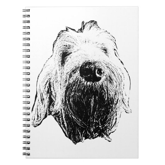 Linien der Loyalität: Spinone Notizblock (Vorderseite)