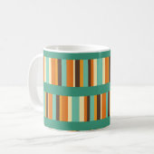Linien der Streifen Kaffeepause Tasse (Vorderseite Links)