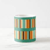 Linien der Streifen Kaffeepause Tasse (Mittel)