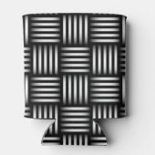 Linien, die Kunst überschneiden Dosenkühler (Rückseite)