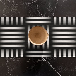 Linien, die Kunst überschneiden Großer Tischläufer