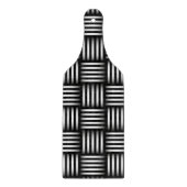 Linien, die Kunst überschneiden Schneidebrett (Vorderseite)