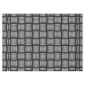 Linien, die Kunst überschneiden Tischdecke (Vorderseite (Horizontal))