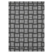 Linien, die Kunst überschneiden Tischdecke (Vorderseite)