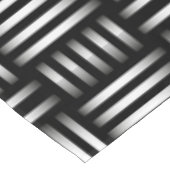 Linien, die Kunst überschneiden Tischdecke (Schrägansicht)