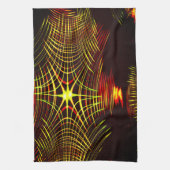 Linien, die sich in der Welle und Lichteffekt wied Geschirrtuch (Vertikal)