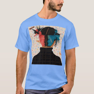 Linien für Haarpapiere T-Shirt
