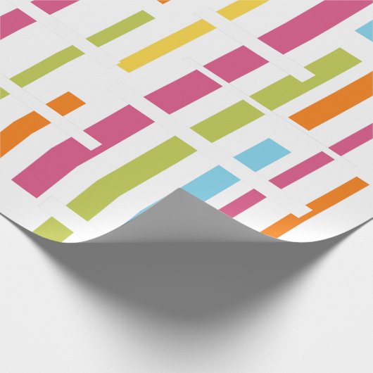 Linien Geschenkpapier (Ecke)