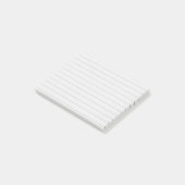 Linien grau post-it klebezettel (angewinkelt)