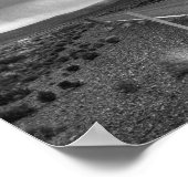 Linien im Sand Poster (Ecke)