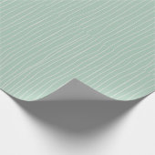 Linien in grün geschenkpapier (Ecke)